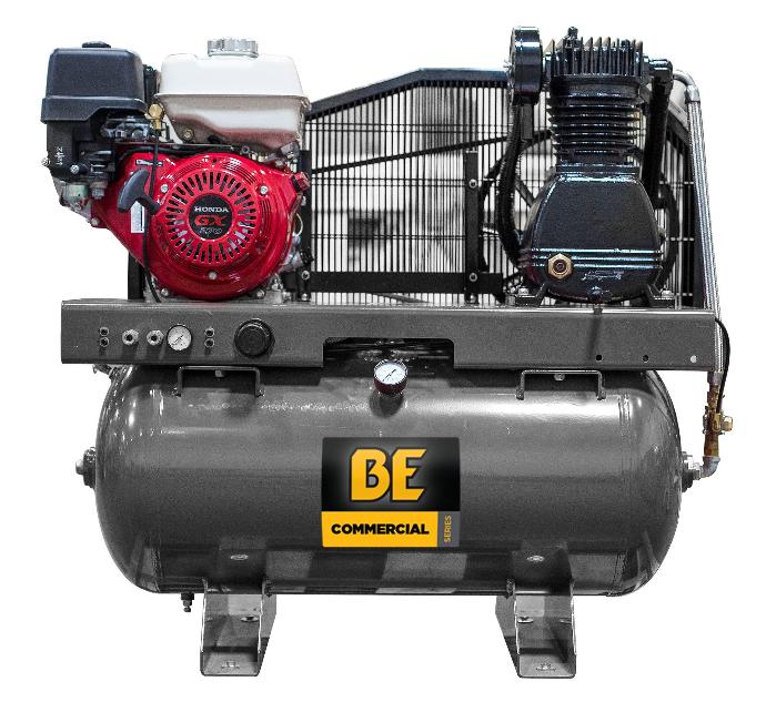 16 CFM @ 175 PSI - 30 GALLON AIR COMPRESSOR WITH HONDA GX270 ENGINE