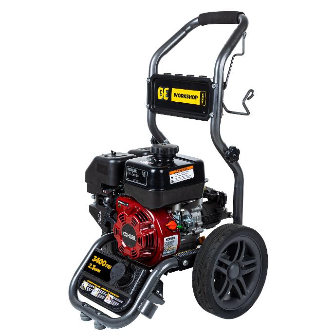 3,400 PSI - 2.3 GPM Gas Pressure Washer with KOHLER SH270 Engine and Axial Pump