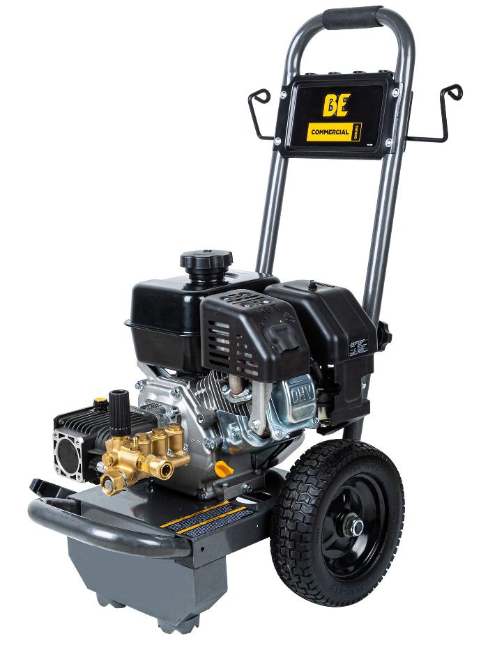 3,600 PSI - 2.4 GPM Gas Pressure Washer with KOHLER SH270 Engine and Triplex Pump