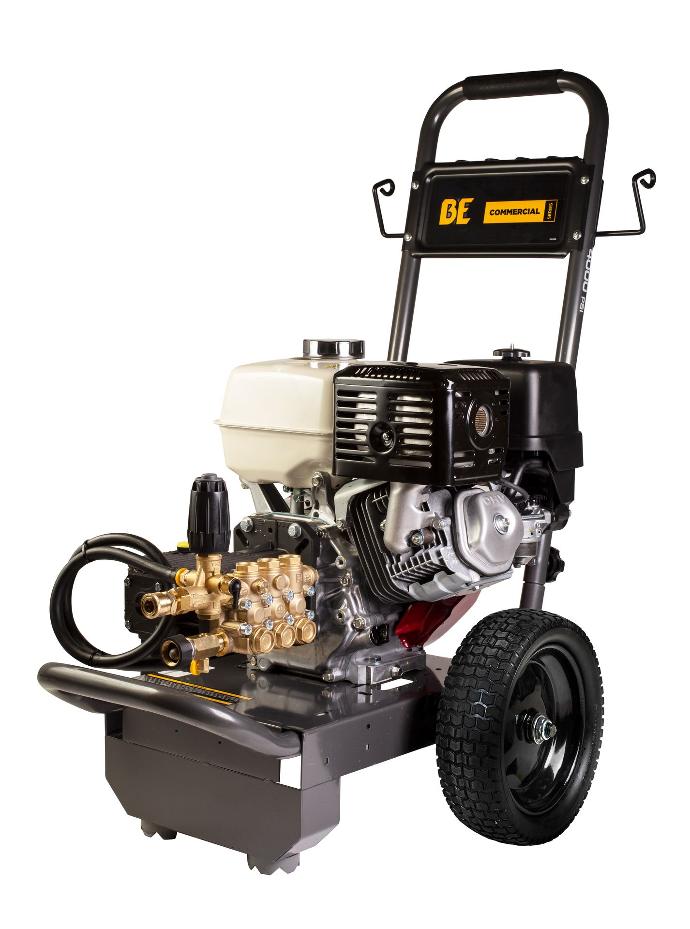 4,000 PSI - 4.0 GPM Gas Pressure Washer with Honda GX390 Engine and General Triplex Pump