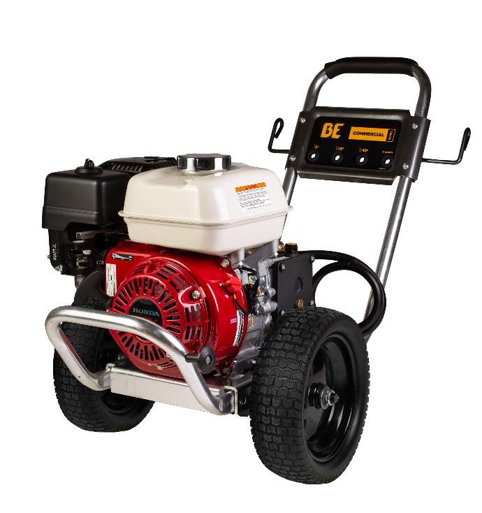 2,500 PSI - 3.0 GPM Gas Pressure Washer with Honda GX200 Engine and AR Triplex Pump