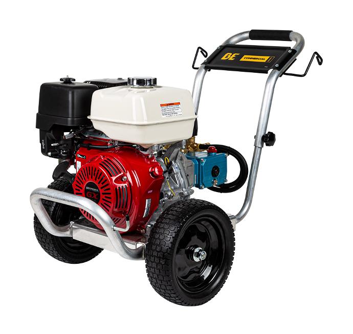 4,000 PSI - 4.0 GPM Gas Pressure Washer with Honda GX390 Engine and CAT Triplex Pump