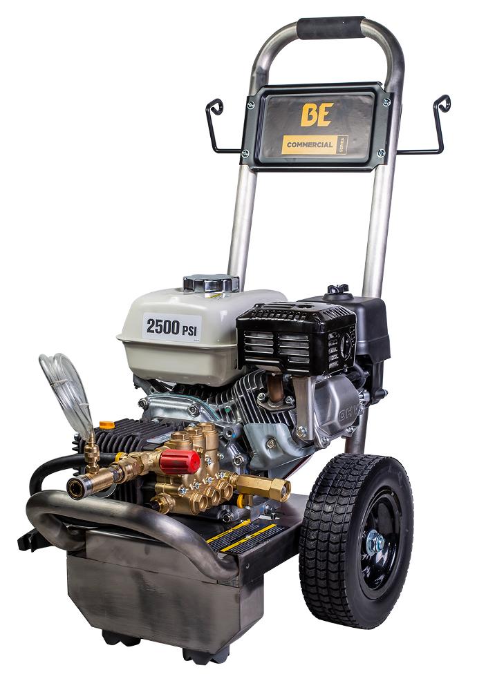 2,500 PSI - 3.0 GPM Gas Pressure Washer with Honda GX200 Engine and Comet Triplex Pump