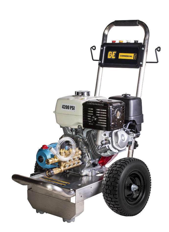 4,200 PSI - 3.9 GPM Gas Pressure Washer with Honda GX390 Engine and CAT Triplex Pump