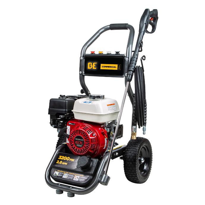 3,200 PSI - 2.8 GPM Gas Pressure Washer with Honda GX200 Engine and AR Triplex Pump