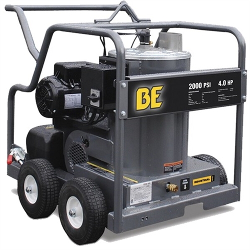 2,000 PSI - 3.0 GPM HOT WATER PRESSURE WASHER WITH  MARATHON MOTOR AND TRIPLEX PUMP