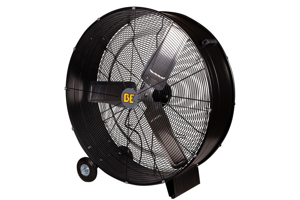 36" Direct Drive, Industrial Fan With Wheel Mount