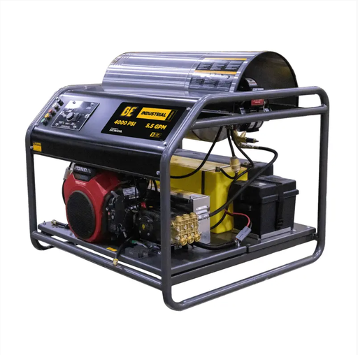 [HW4024HA12V] 4,000 PSI - 5.5 GPM Hot Water Pressure Washer with Honda GX690 Engine and AR Triplex Pump