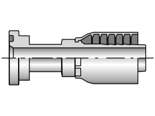 [CODE 61 FLANGE CRIMP] 11543-12-12