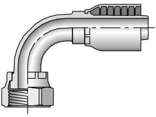 [FEMALE SEAL-LOK 90 DEG.] 1J943-10-10