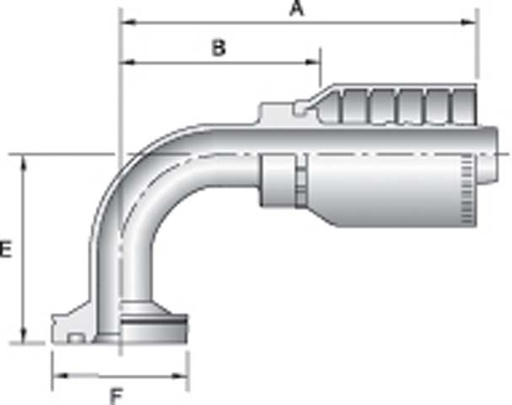 [CODE 62 FLANGE 90] 16N77-12-12