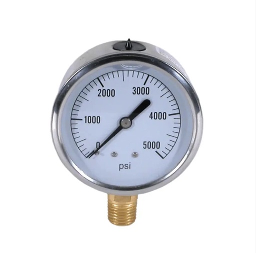 [85.300.100] Stainless Steel Glycerin Pressure Gauge