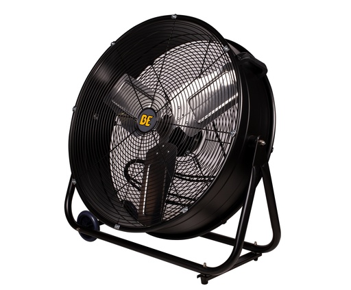 [FD24] 24" Direct Drive, Industrial Fan With Wheel Mount