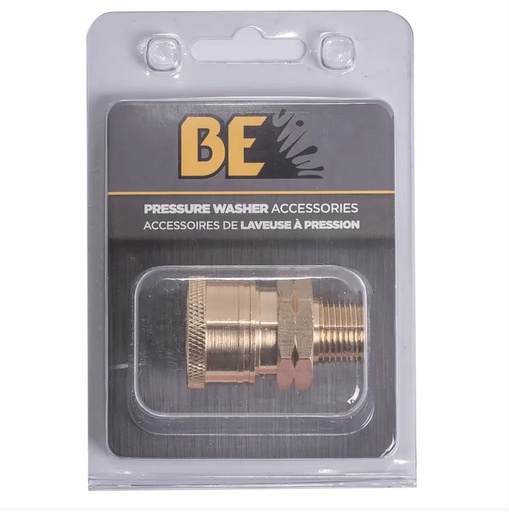 [85.300.108BEP] COUPLER, 3/8"QC MNPT PKG